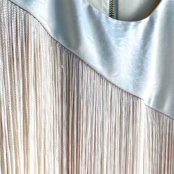 RACHEL Rachel Roy Champagne Fringe Tassel Dress, EUC - Picture 13 of 15